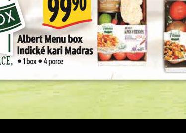 ALBERT MENU INDICK KARI MADRAS