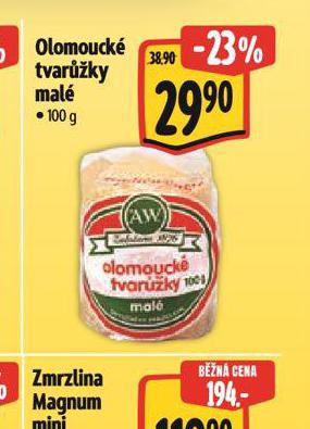 OLOMOUCK TVARَKY MAL