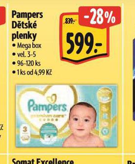 PAMPERS DTSK PLENKY