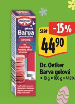 DR. OETKER BARVA GELOV