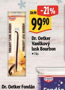 DR. OETKER VANILKOV LUSK BOURBON