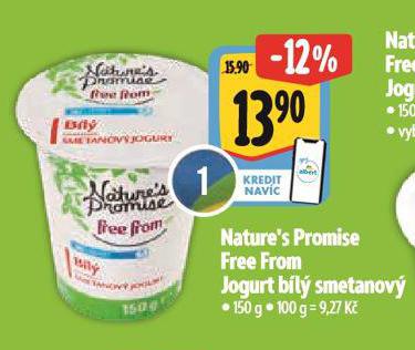 FREE FROM JOGURT BL SMETANOV