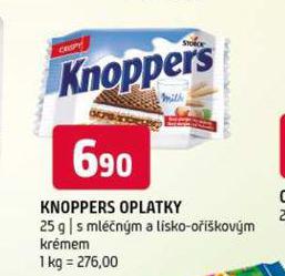 KNOPPERS OPLATKY