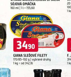 GIANA SLEOV FILETY