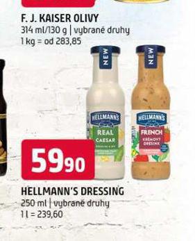 HELLMANNS DRESSING