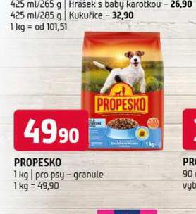 PROPESKO GRANULE PRO PSY