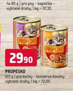 PROPESKO KONZERVA PRO KOKY