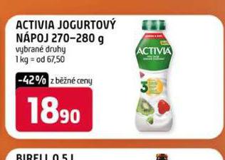 ACTIVIA JOGURTOV NPOJ