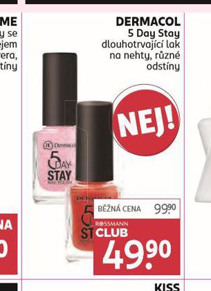 DERMACOL LAK NA NEHTY