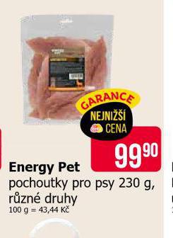 ENERGY PET POCHOUTKY PRO PSY