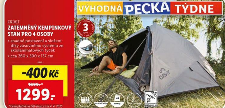 ZATEMNN KEMPINGOV STAN PRO 4 OSOBY