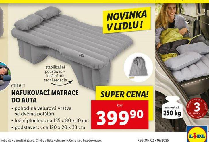 NAFUKOVAC MATRACE DO AUTA