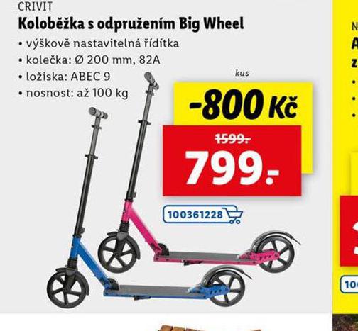 KOLOB̎KA S ODPRUENM BIG WHEEL