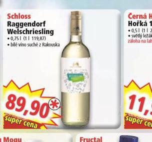 RAGGENDORF WEISCHRIESLING