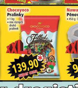 CHOCOYOCO PRALINKY