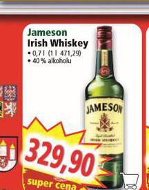 JAMESON IRISH WHISKEY