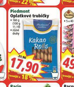 PIEDMONT OPLATKOV TRUBIKY