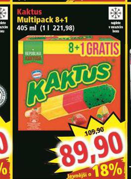 KAKTUS MULTIPACK 8+1