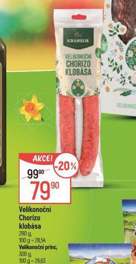 VELIKONON CHORIZO KLOBSA