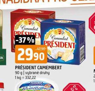 PRSIDENT CAMEMBERT