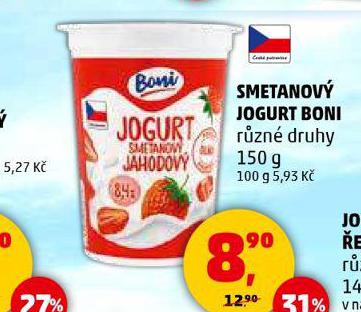 SMETANOV JOGURT
