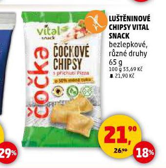 LUTNINOV CHIPSY VITAL SNACK
