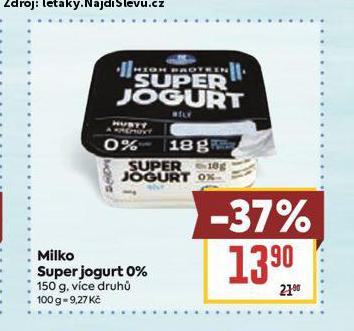 MILKO SUPER JOGURT 0%