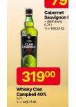 WHISKY CLAN CAMPBELL 40%