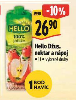HELLO DUS, NEKTAR A NPOJ