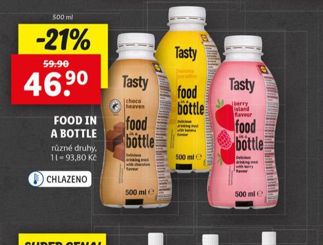 FOOD IN A BOTTLE