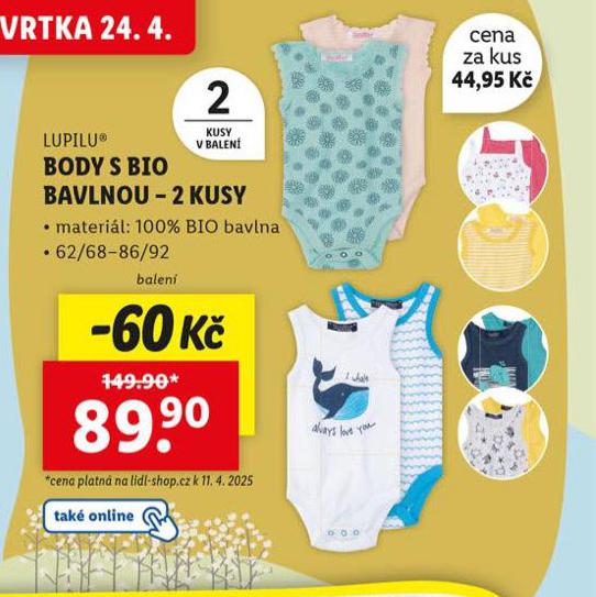 BODY S BIO BAVLNOU