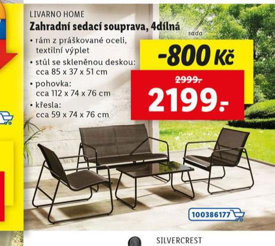 ZAHRADN SEDAC SOUPRAVA