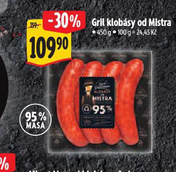 GRIL KLOBSY OD MISTRA