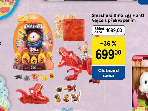 SMASHERS DINO EGG HUNT! VEJCE S PEKVAPENM