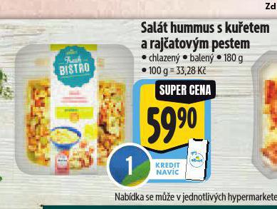 SALT HUMMUS S KUETEM A RAJATOVM PESTEM