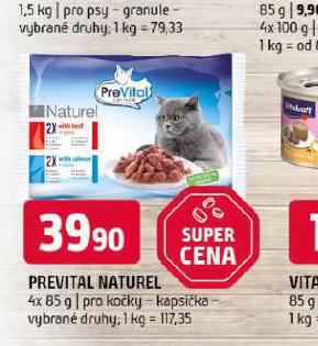 PREVITAL NATUREL KAPSIKY PRO KOKY
