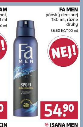 FA MEN DEOSPREJ