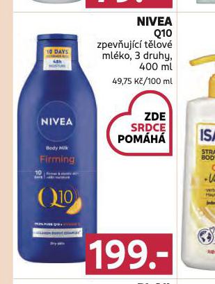 NIVEA Q10 ZPEVUJC TLOV MLKO