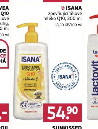ISANA ZPEVUJC TLOV MLKO Q10