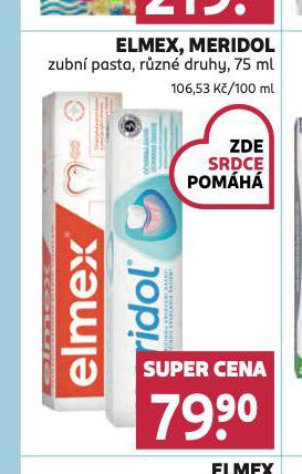 ELMEX, MERIDOL ZUBN PASTA