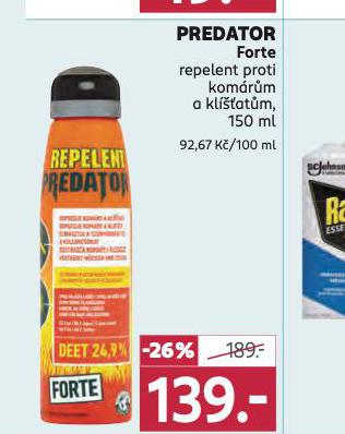 PREDATOR FORTE REPELENT
