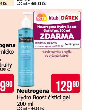 NEUTROGENA HYDRO BOOST ISTC GEL