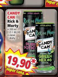 CANDY CAN RICK & MORTY
