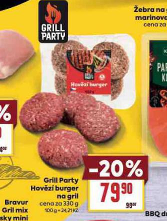 HOVZ BURGER NA GRIL