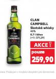 CLAN CAMPBELL SKOTSKÁ WHISKY