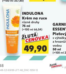 INDULONA KRM NA RUCE