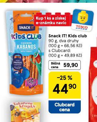 SNACK IT! KIDS CLUB