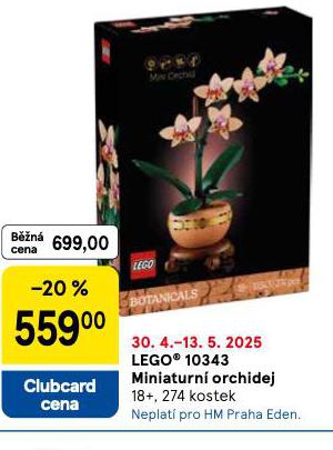 LEGO MINIATURN ORCHIDEJ