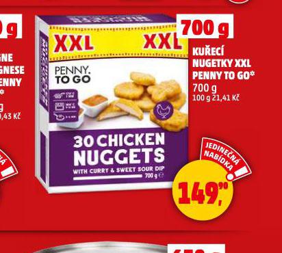 KUEC NUGETKY XXL PENNY TO GO