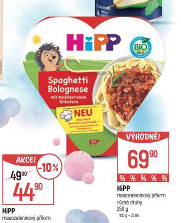 HIPP BIO MASOZELENINOV PKRM